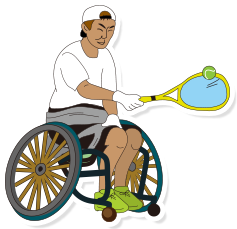 車いすテニス